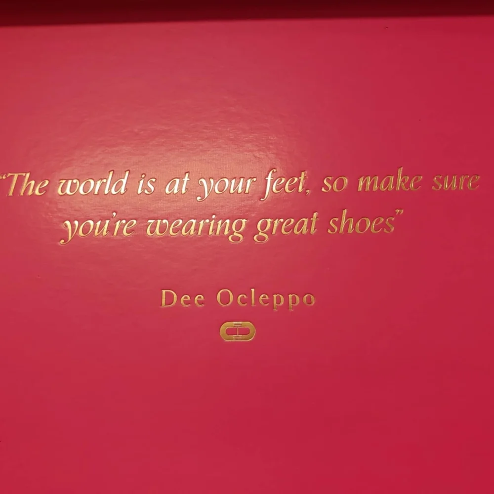 Dee Ocleppo Milan Leather Slides. Sz 7.5 NiB‎
